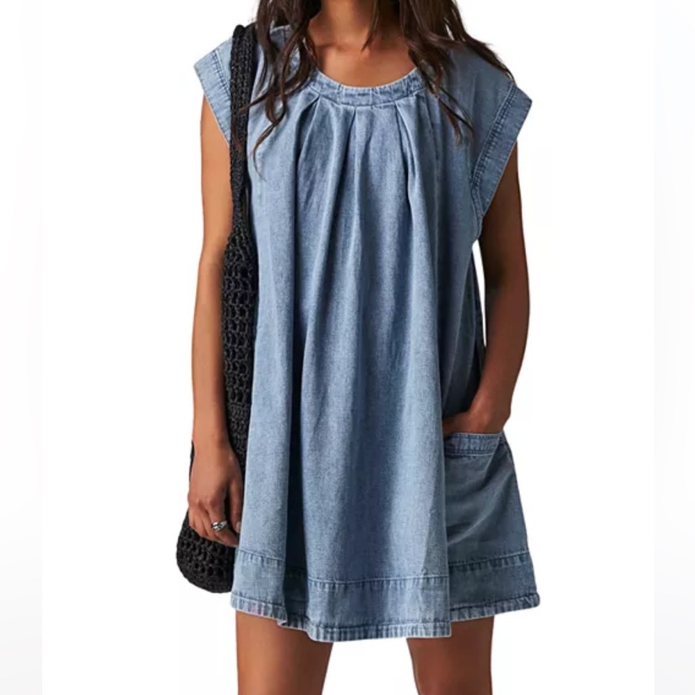 Free People Marcel Mini Dress - Lakeside✨